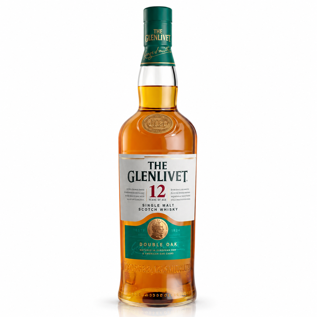 Whisky Glenlivet Single Malt 12 años 700 ml