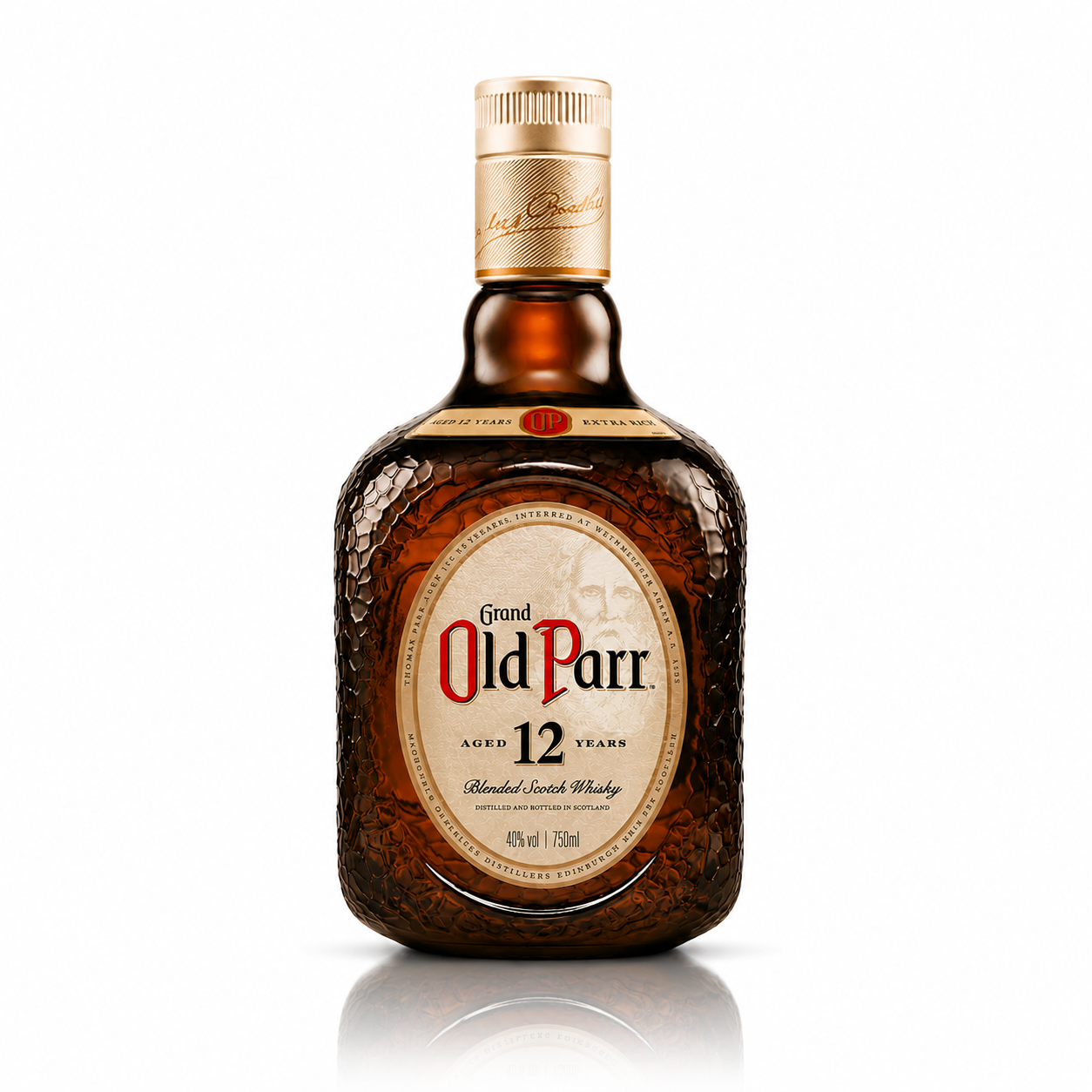 Old Parr 12 Años - Whisky Escocés de Lujo 750ml